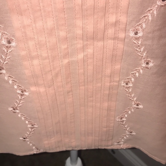 Lucky brand flutter ruffle eyelet top new medium - Picture 11 of 16